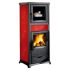 Отопительно-варочная печь La Nordica Termorosella Plus Forno DSA 4,0 Petra/ Liberty  Bordeaux