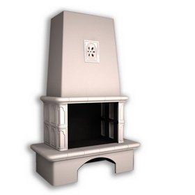 Облицовка камина КимрПечь Гефест пристенный фото