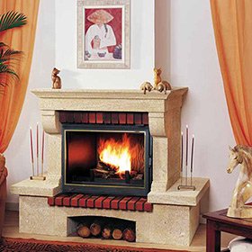 Каминная облицовка Seguin Ancolie фото