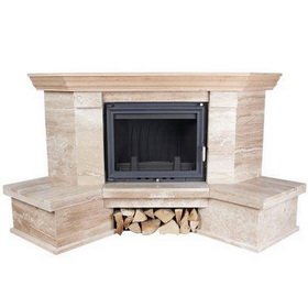 Каминная облицовка Kratki Amore угловая (Oliwia, Wiktor) фото