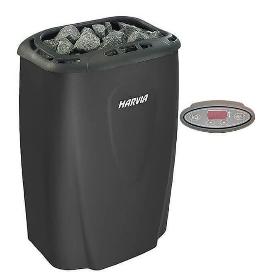 Электрическая печь Harvia Moderna V45E-1 Black фото