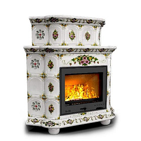 Облицовка камина КимрПечь Прованс угловой-двухъярусный для топок 600 фото