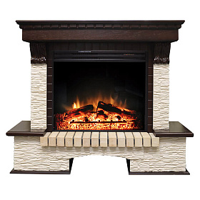 Портал Royal Flame Pierre Luxe мелкий сланец бежевый под очаги Jupiter FX, Dioramic 28 LED FX, Symphony 2608 EU/ 2624-L фото