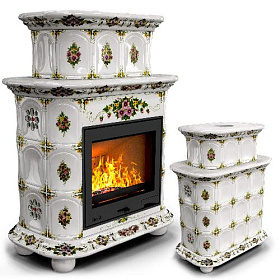 Облицовка камина КимрПечь Прованс центральный-двухъярусный для топок 600 фото